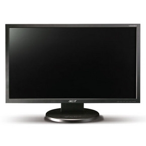 LCD  Acer 23.6" V243HQAOB, Black