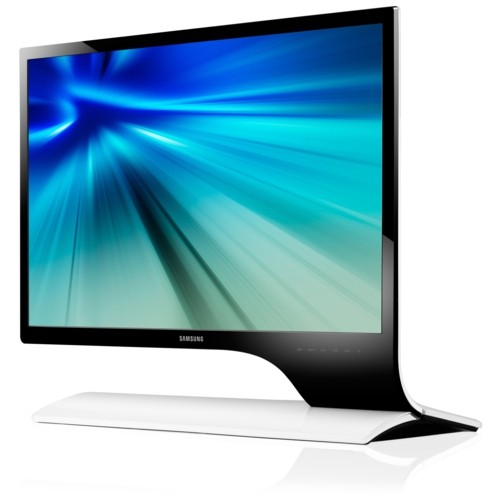 LCD  Samsung 27" S27B750V Black / White