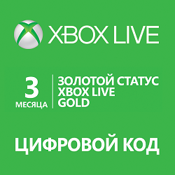   Xbox Live Gold 3 