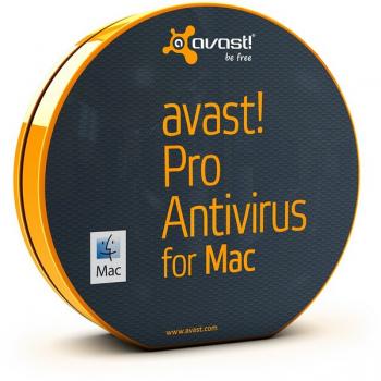 avast! Pro Antivirus for MAC, 1 year (1-4 users)   