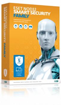 ESET NOD32 Smart Security Family –    1   5 